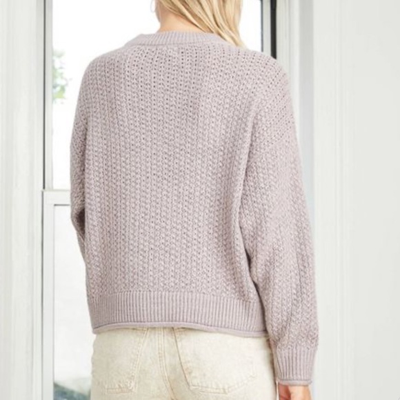 New Universal Thread Purple Chunky Knit 